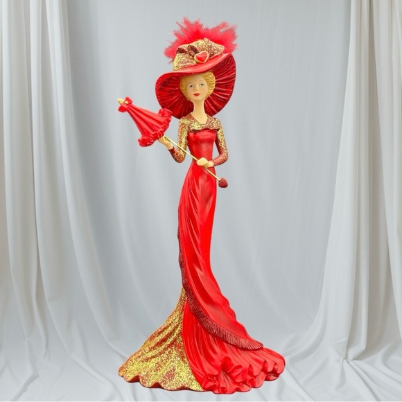 Thomas Kinkade Passion For Red Collection Companion of Caring Figurine 0155M - Picture 6 of 7